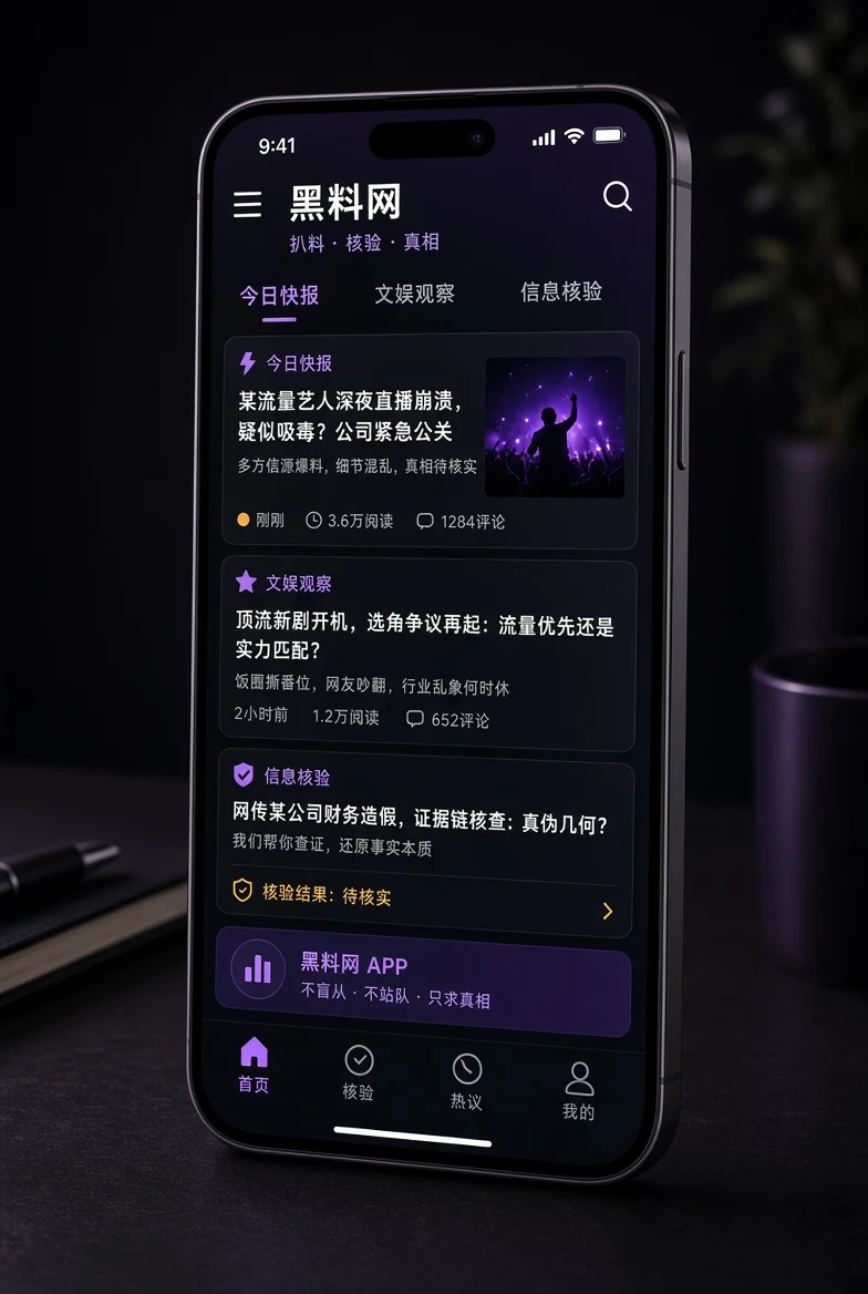 黑料网APP服务图